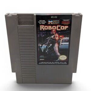 RoboCop Nintendo NES Video Game Cartridge Only Data East 1989 Untested Vintage